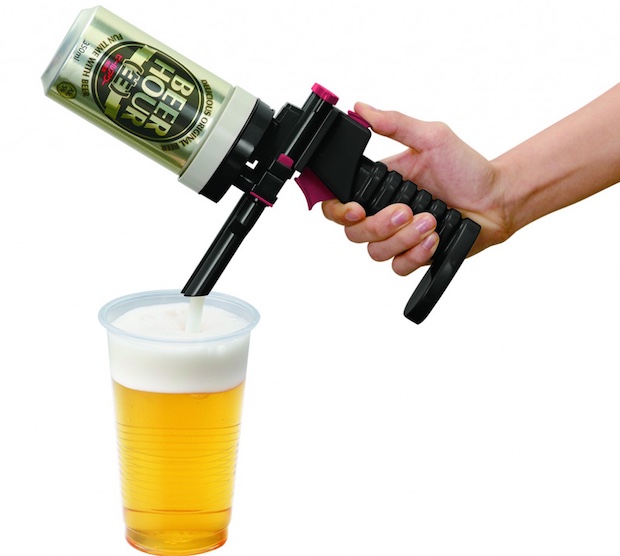 beer hour uriko salesgirl baseball match game foamy froth drink dispenser