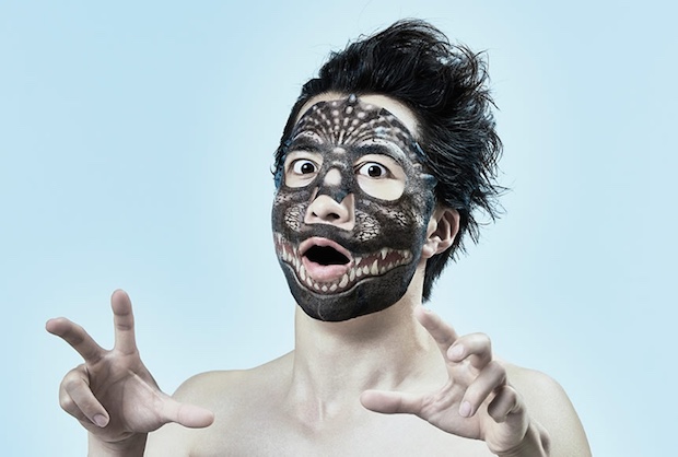 godzilla face pack skin care mask