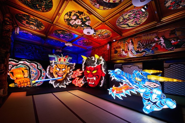 maguro gajoen 2016 art illumination light exhibition event