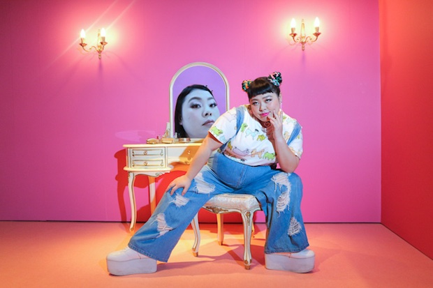 naomi watanabe japanese comedian pocchari exhibition laforet harajuku tokyo
