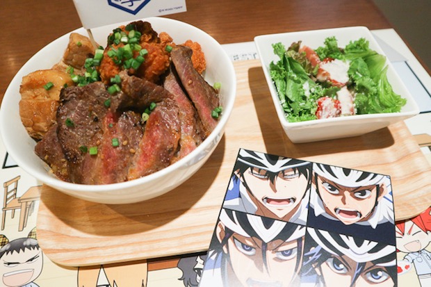 the guest cafe diner shibuya ikebukuro parco yowamushi pedal pop-up manga anime