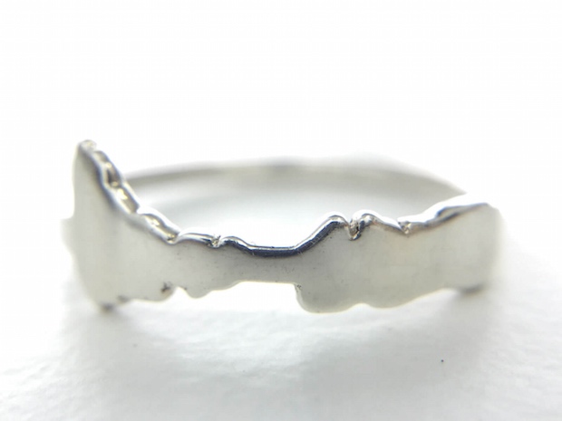 encode ring japanese custom made vocal waveform jewelry voice message