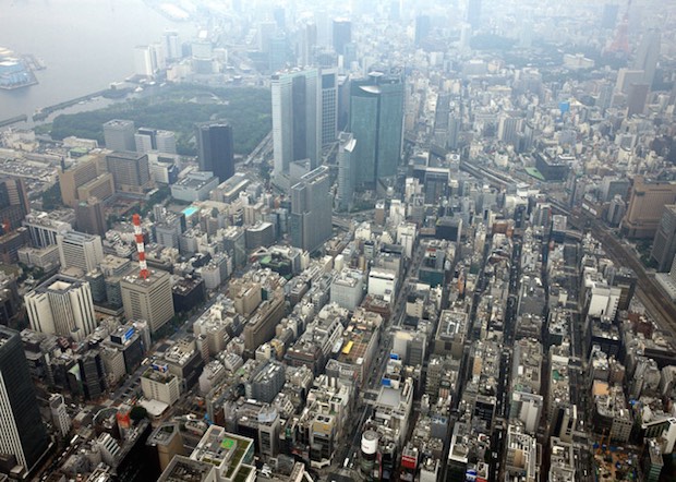 ginza six 6 shopping retail complex building tokyo