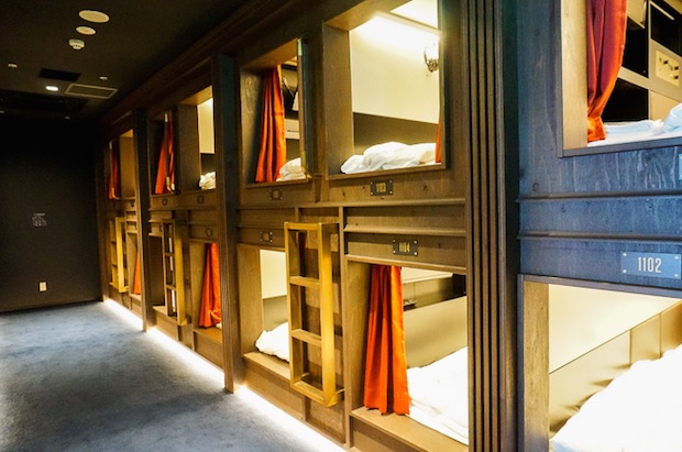 luxury designer capsule hotel tokyo ginza japan the prime pod