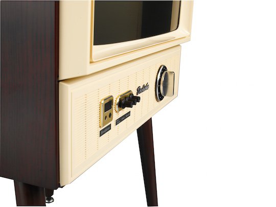 japan vintage taste lcd television retro analog screen tv