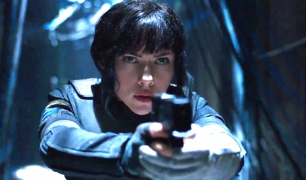 ghost in the shell teaser trailer scarlett johansson