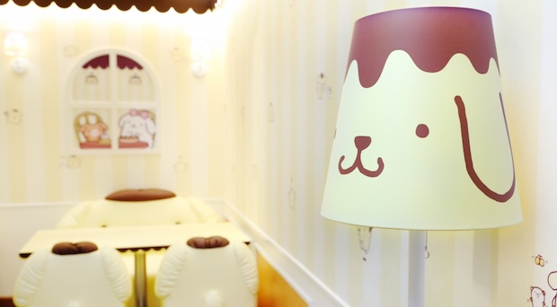 pompompurin cafe nagoya japan sanrio