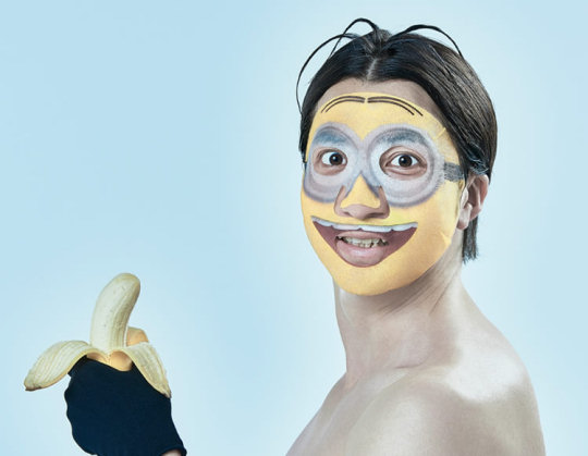 minion face pack beauty