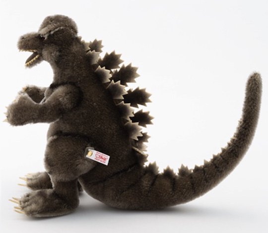 steiff godzilla plush toy 60th anniverary