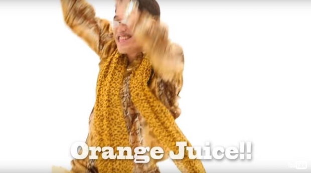 pikotaro i like orange juice OJ music video