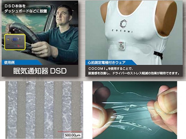 high tech cocomi undershirt detects drowsiness drivers japan 3