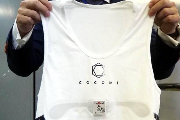 high tech cocomi undershirt detects drowsiness drivers japan 4