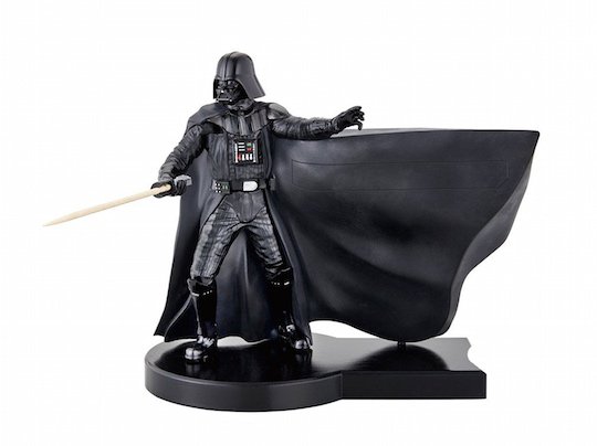 Darth Vader Toothsaber uses the Force to dispense toothpicks