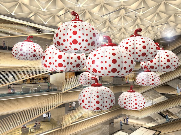 Yayoi Kusama installations are popping up in Tokyo for her new