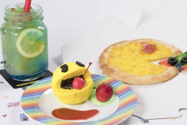 pac man store kawaii monster cafe collaboration menu event japan 1