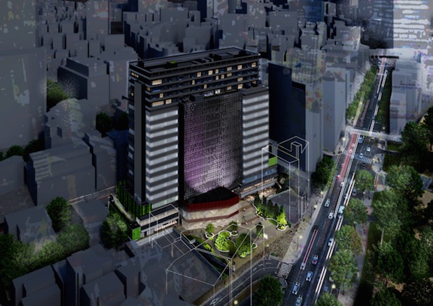 shibuya cast skyscraper complex tokyo opens