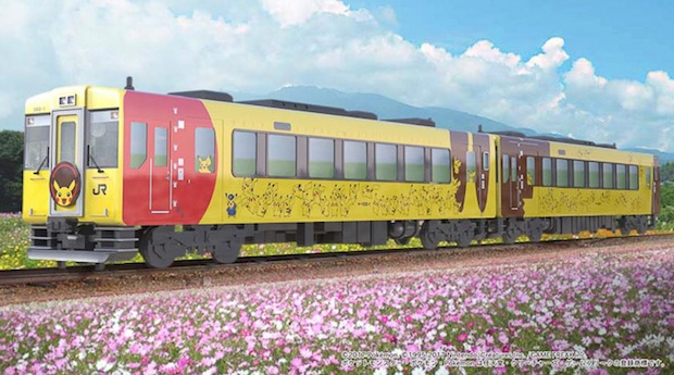 pokemon pikachu train northeast japan