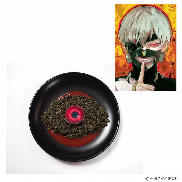 tokyo ghoul anime cafe japan ikebukuro