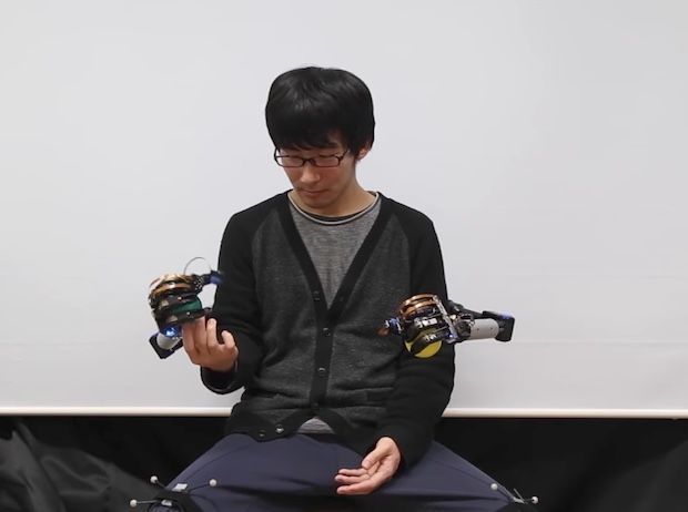 metalimbs robotic arms wearable technology
