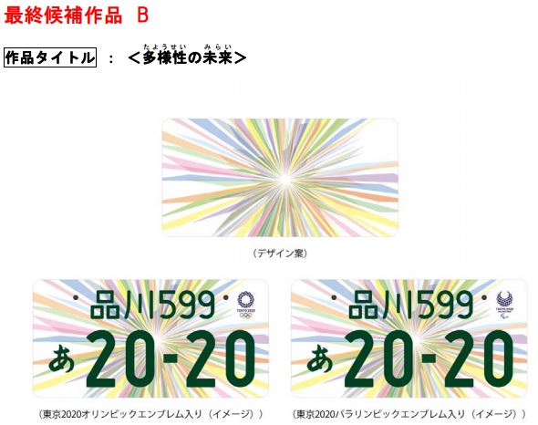 tokyo 2020 summer olympics license plate design contest 3