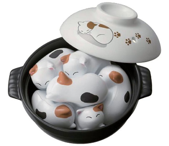 cat neko nabe puzzle japan