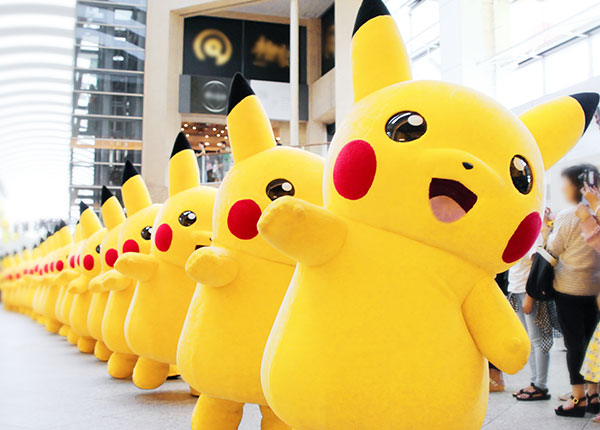 pokemon go pikachu outbreak yokohama 2017