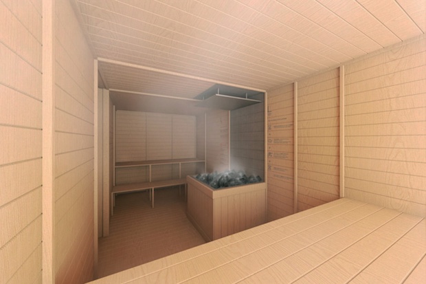 do-c sauna capsule hotel ebisu tokyo designer Finnish nine hours