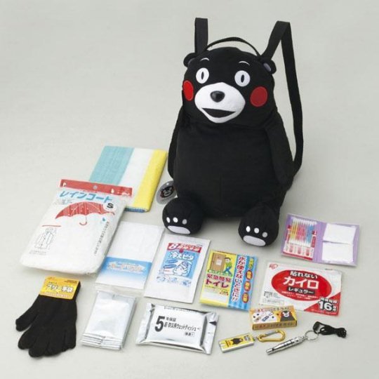 kumamon emergency rucksack