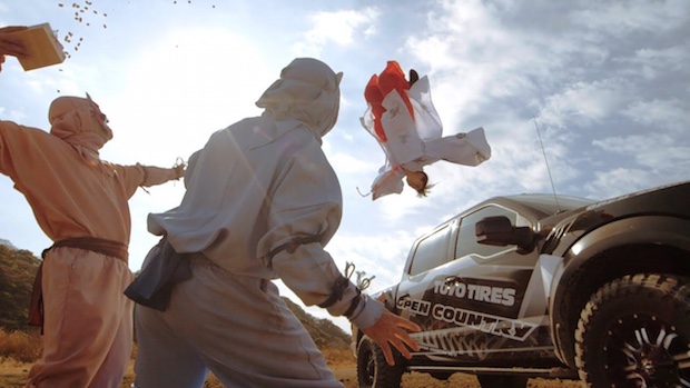 toyo tires setsubun off-road parkour driving chase