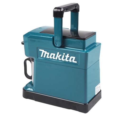 Makita Coffee Maker Runs on Power Tool Batteries