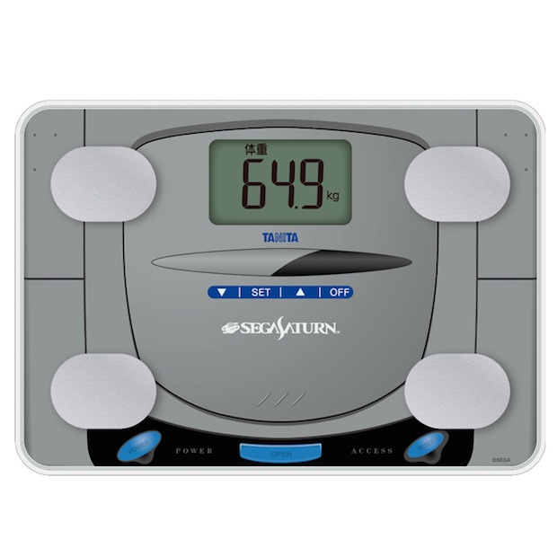 sega saturn tanita body composition monitor