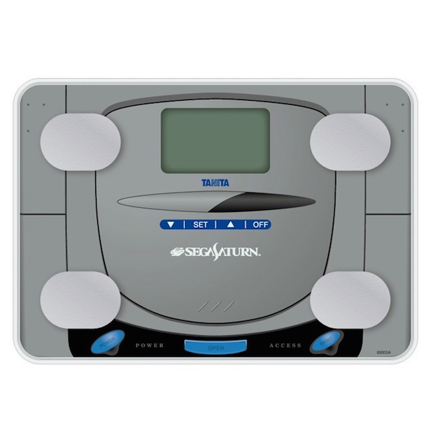 sega saturn tanita body composition monitor