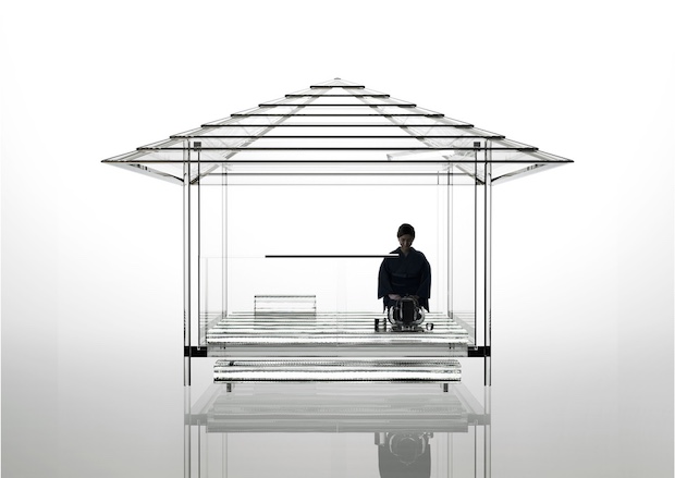 kou-an glass teahouse tokujin yoshioka saga tokyo museum exhibition