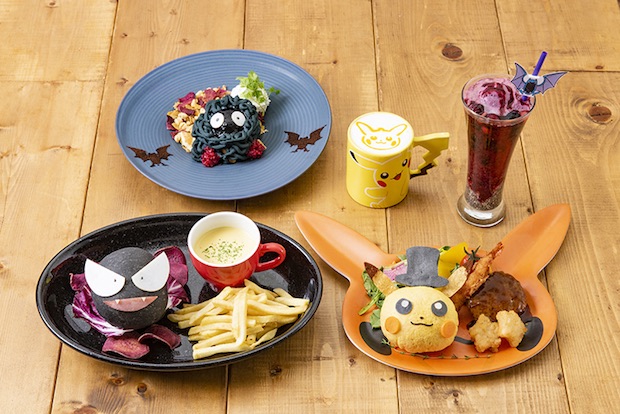 pokemon cafe tokyo halloween menu dishes