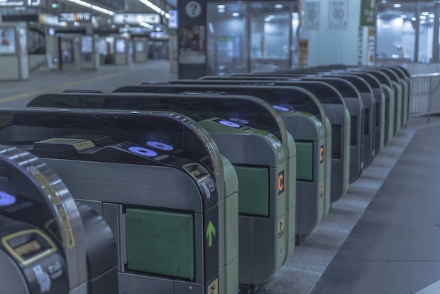 typhoon trami shinjuku station tokyo japan city ghost town deserted photo image