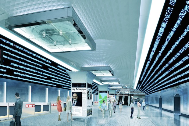 osaka expo 2025 yumeshima skyscraper station tower redevelopment project plan metro subway train