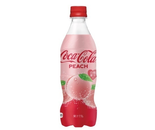 japan coca cola peach soda drink 2019