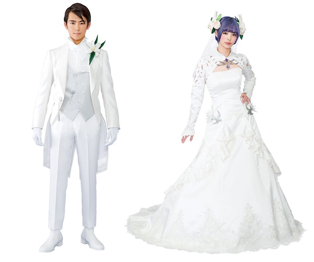 final fantasy wedding marriage ceremony service japan video game fans kobe real-world