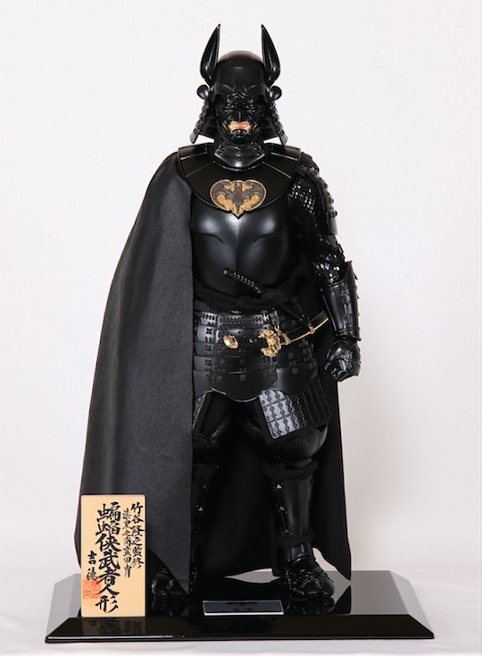 batman yoroi samurai armor doll display set japan