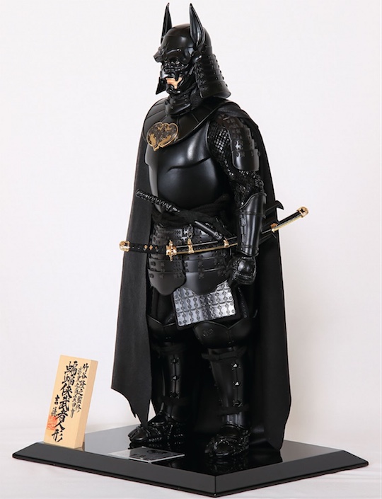 batman yoroi samurai armor doll display set japan