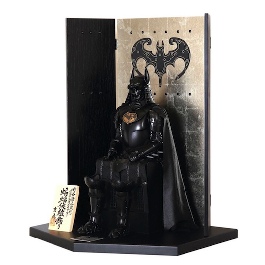 batman yoroi samurai armor doll display set japan