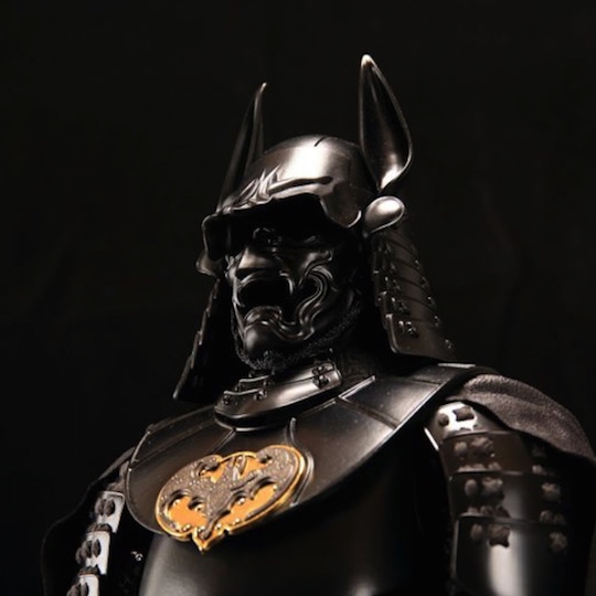 batman yoroi samurai armor doll display set japan