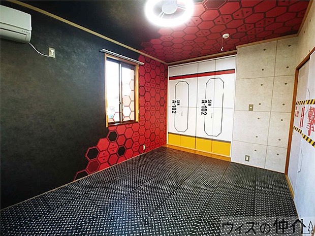 evangelion apartment japan maebashi gunma anime theme design tokyo