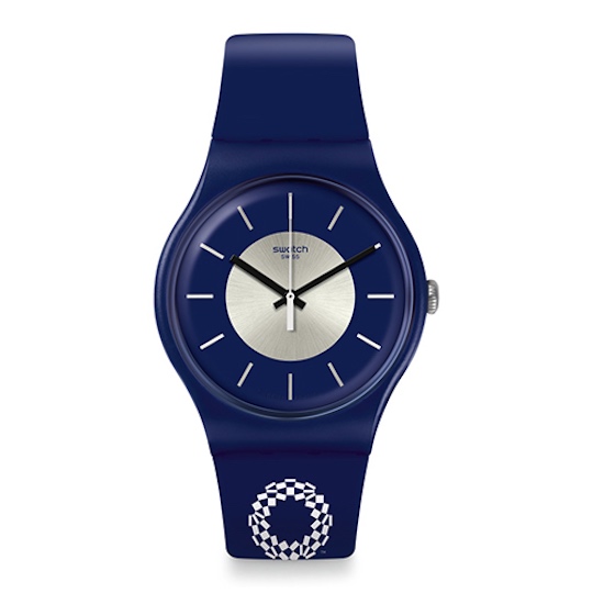 tokyo 2020 olympics medaru swatch wristwatch