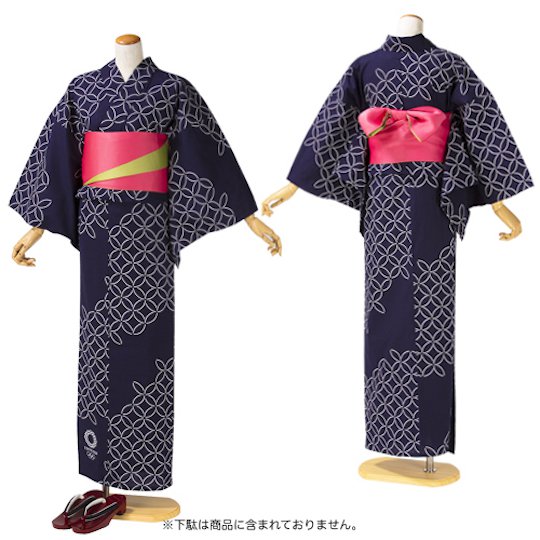 tokyo 2020 yukata kimono olympics summer games