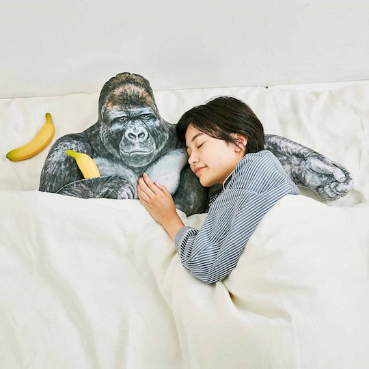 shabani gorilla pillow arm cushion japan handsome