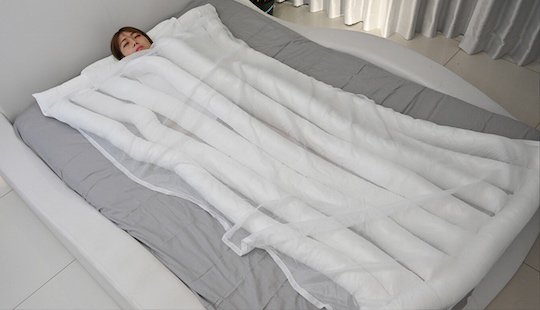 udon sleeping blanket comforter tentacles bed