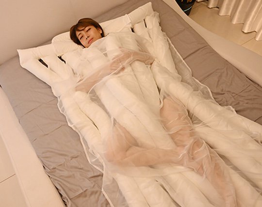 udon sleeping blanket comforter tentacles bed