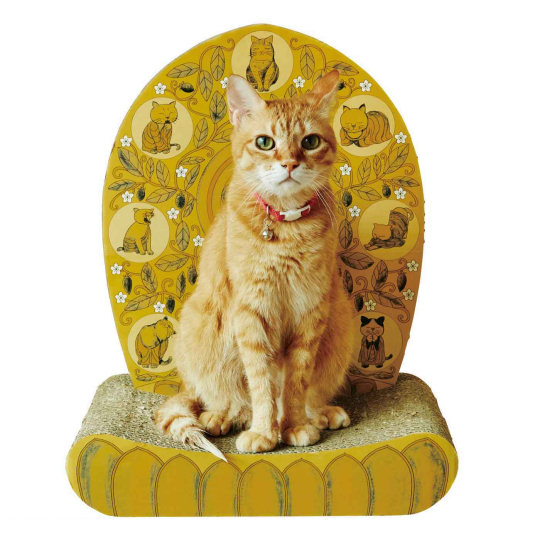 halo religion faith Buddhist Gohonzon Devotion Object Scratching Post pet cat