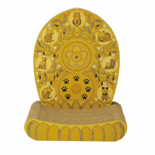 halo religion faith Buddhist Gohonzon Devotion Object Scratching Post pet cat